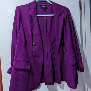 Purple Lane Bryant Blazer - Sz 20